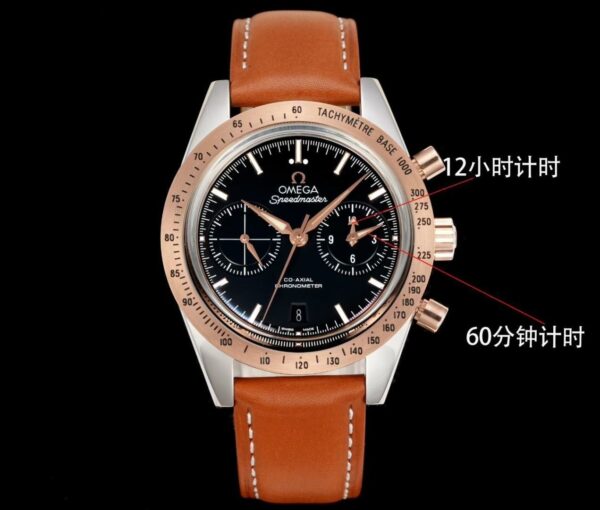 Omega Super Series Inherited Watch Models Automatic Mechanical Movement Swiss Observatory, Super Super 57 Men's Watch Swiss Watch