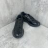 Prada America's Cup Black Patent Mesh Sneaker