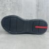 Prada America's Cup Black Patent Mesh Sneaker