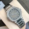 Patek Philippe Nautilus Sport Elegance Series Nautilus Automatic Watch with Gray Dial and Diamonds