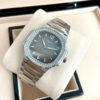 Patek Philippe Nautilus Sport Elegance Series Nautilus Automatic Watch with Gray Dial and Diamonds