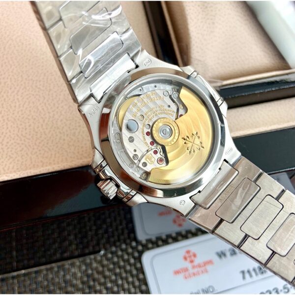 Patek Philippe Nautilus Sport Elegance Series Nautilus Automatic Watch with Gray Dial and Diamonds