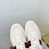 sy_no_B9535DBFEDFE7D2D07EDC73B37E69465_4 Gucci White Leather Sneaker with Web Stripe