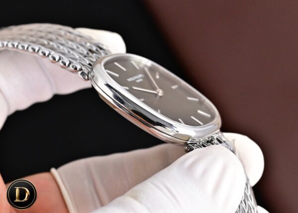 Patek Philippe GOLD ELLIPS series automatic mechanical movement calf leather strap