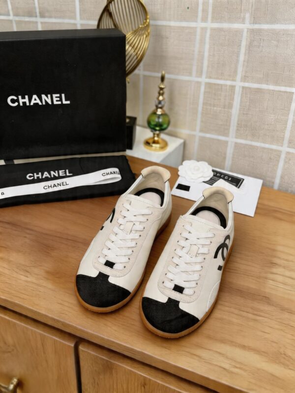 Chanel White Black Toe Big CC Retro Trainer White-Black-Toe-BigCC-Sneaker