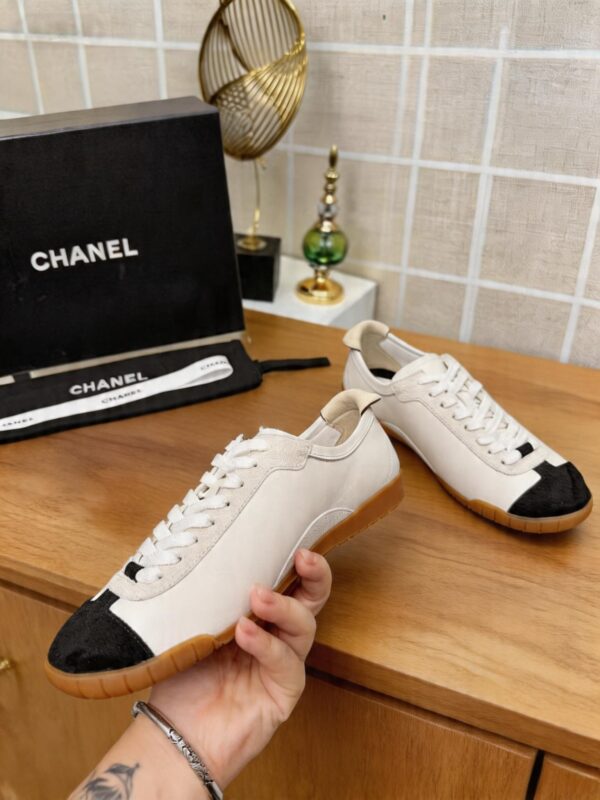 Chanel White Black Toe Big CC Retro Trainer White-Black-Toe-BigCC-Sneaker