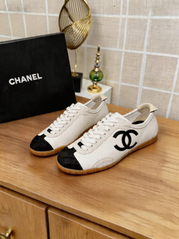Chanel White Black Toe Big CC Retro Trainer White-Black-Toe-BigCC-Sneaker