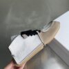 Dior Beige-White Suede Mesh Mid-Top Sneaker