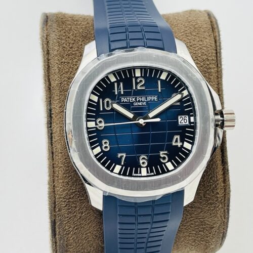 Patek Philippe AQUANAUT series automatic mechanical movement 30 meter waterproof men's watch Swiss watch blue dial