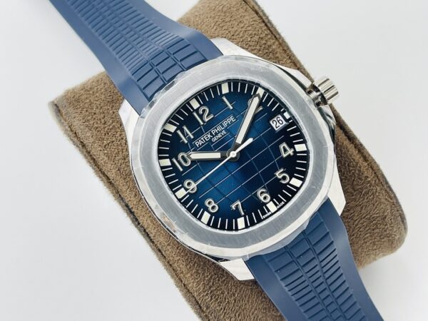 Patek Philippe AQUANAUT series automatic mechanical movement 30 meter waterproof men's watch Swiss watch blue dial