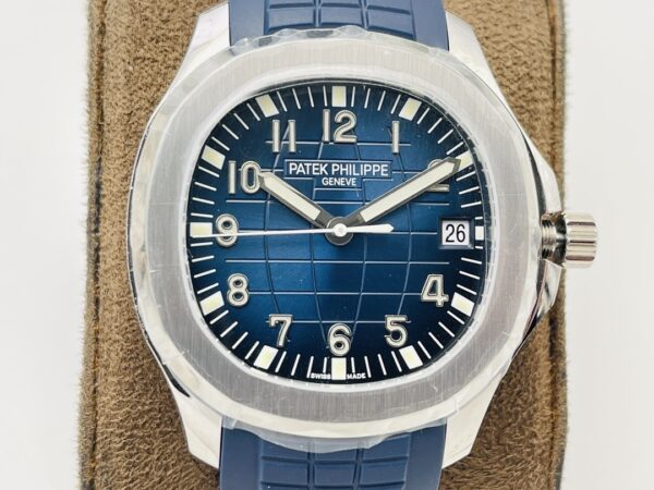 Patek Philippe AQUANAUT series automatic mechanical movement 30 meter waterproof men's watch Swiss watch blue dial