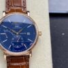 IWC Botao Fino series manual mechanical movement, waterproof date display, power reserve display, men's watch, Swiss watch 45mm