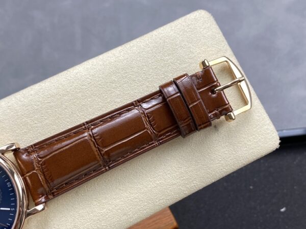 IWC Botao Fino series manual mechanical movement, waterproof date display, power reserve display, men's watch, Swiss watch 45mm