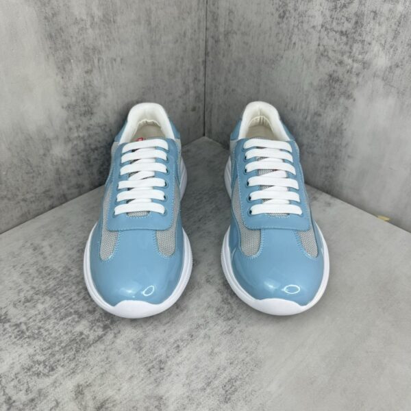 sy_no_BD06B4EFB5E823CDDF56027A3EE4AD72_3 Prada America's Cup Light Blue Silver Mesh Sneaker