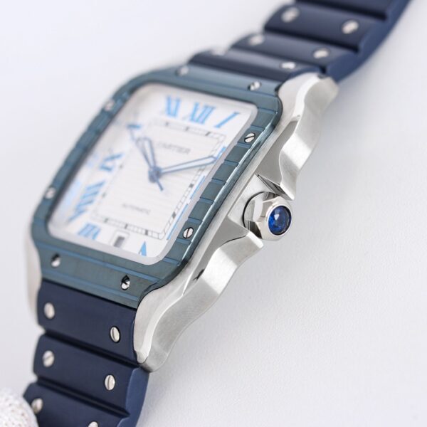 sy_no_BE1CE0B54E4BA738EBC53CD6ECAEA6C8_6 CARTIER Cartier Santos Steel Mechanical Men's Watch