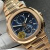 sy_no_BE712A6E7B7153F84261925ABAF1B7D1_1 Patek Philippe Nautius Rose Gold Mechanical Men's Watch 5990/1R