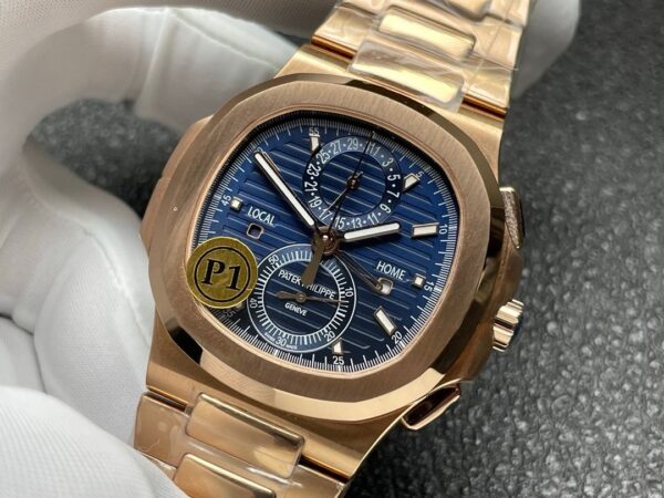 sy_no_BE712A6E7B7153F84261925ABAF1B7D1_3 Patek Philippe Nautius Rose Gold Mechanical Men's Watch 5990/1R