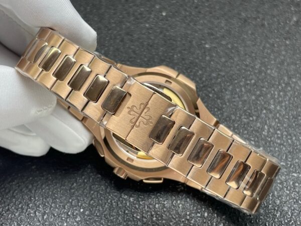 sy_no_BE712A6E7B7153F84261925ABAF1B7D1_4 Patek Philippe Nautius Rose Gold Mechanical Men's Watch 5990/1R