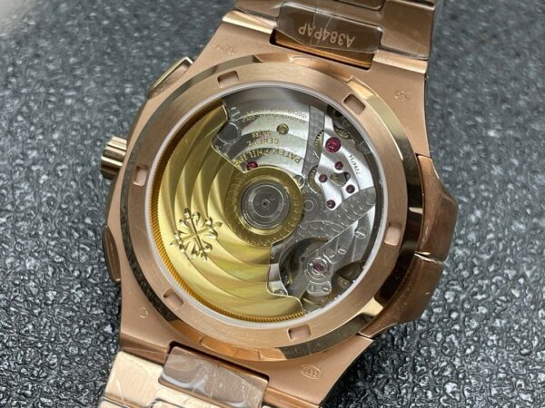 sy_no_BE712A6E7B7153F84261925ABAF1B7D1_7 Patek Philippe Nautius Rose Gold Mechanical Men's Watch 5990/1R