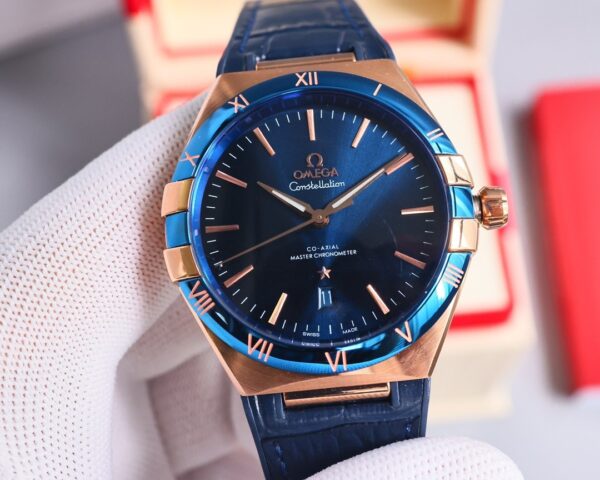 Omega Constellation Series Constellation Watch Automatic Mechanical Movement 50m Waterproof Men's Watch Swiss Watch