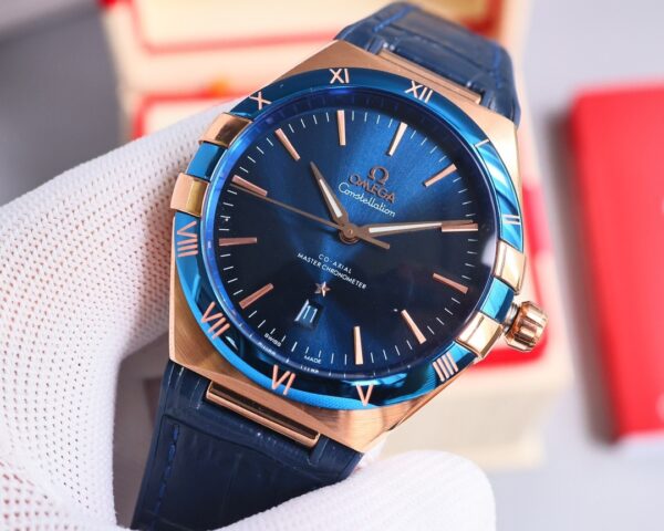 Omega Constellation Series Constellation Watch Automatic Mechanical Movement 50m Waterproof Men's Watch Swiss Watch