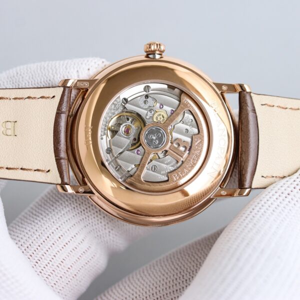 sy_no_BE91D7B9117ECCEB78318F8C91D94B23_7 BLANCPEIN Classic Series VILLERET Automatic Mechanical Movement 30 Meter Waterproof Men's Watch Swiss Watch