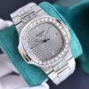 Patek Philippe Sport Elegance NAUTILUS Series Automatic Mechanical Movement Silver Dial