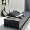 Chanel Black & White Mixed-Leather Low-Top Sneaker Black-White-Leather-Sneaker