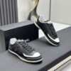 Chanel Black & White Mixed-Leather Low-Top Sneaker Black-White-Leather-Sneaker