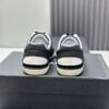 Chanel Black & White Mixed-Leather Low-Top Sneaker Black-White-Leather-Sneaker
