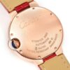 sy_no_BF16D0F45A9FD9ED052E24F2A38DD129_6 Cartier Blue Balloon Series Automatic Mechanical Movement Swiss Watch 36mm White Dial 18K Rose Gold Case Leather Strap
