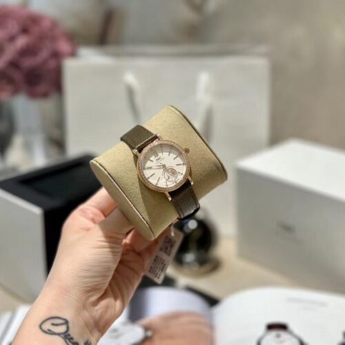 sy_no_BF24BD8B865879DDC9A8CD9ACEC0F149_0 IWC Botao Fino series automatic mechanical movement 50 meter waterproof unisex Swiss watch 34mm silver dial