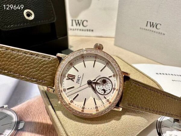 sy_no_BF24BD8B865879DDC9A8CD9ACEC0F149_1 IWC Botao Fino series automatic mechanical movement 50 meter waterproof unisex Swiss watch 34mm silver dial
