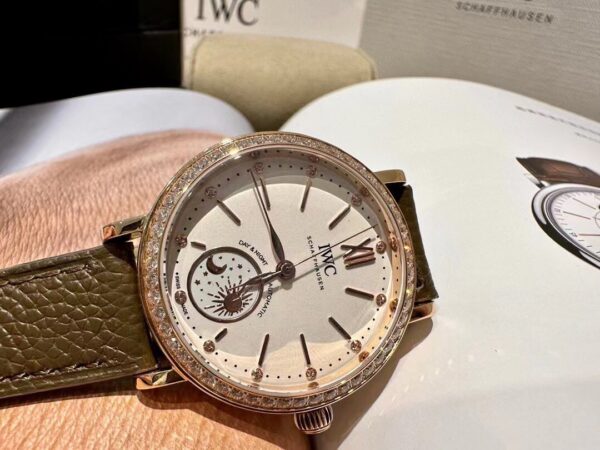 sy_no_BF24BD8B865879DDC9A8CD9ACEC0F149_3 IWC Botao Fino series automatic mechanical movement 50 meter waterproof unisex Swiss watch 34mm silver dial