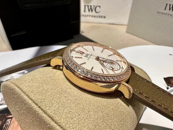 sy_no_BF24BD8B865879DDC9A8CD9ACEC0F149_4 IWC Botao Fino series automatic mechanical movement 50 meter waterproof unisex Swiss watch 34mm silver dial