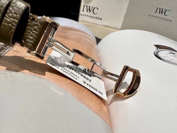 sy_no_BF24BD8B865879DDC9A8CD9ACEC0F149_8 IWC Botao Fino series automatic mechanical movement 50 meter waterproof unisex Swiss watch 34mm silver dial