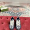 Gucci Rhyton GG Canvas Sneaker in Black & Beige