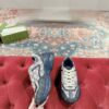 Gucci Rhyton GG Canvas Sneaker in Black & Beige