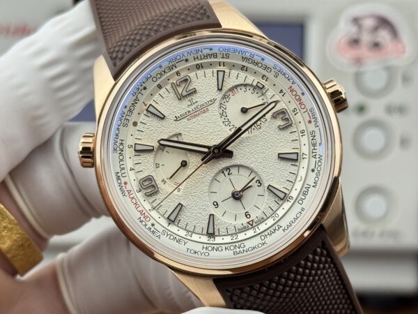Jaeger LeCoultre Beichen series automatic mechanical movement blue men's waterproof men's watch Swiss watch titanium metal case