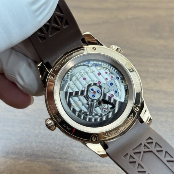 Jaeger LeCoultre Beichen series automatic mechanical movement blue men's waterproof men's watch Swiss watch titanium metal case