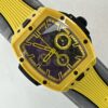 sy_no_BFDAF6FD41EB4315064DF4D0FECEAB62_2 HUBLOT BIG BANG Soul Automatic Mechanical Movement Hollow Dial Ceramic Case Rubber Strap