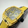sy_no_BFDAF6FD41EB4315064DF4D0FECEAB62_6 HUBLOT BIG BANG Soul Automatic Mechanical Movement Hollow Dial Ceramic Case Rubber Strap