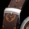 sy_no_C03B35806A18DD699E788A728E2D0E5C_8 LOUIS VUITTON watch quartz movement leather strap color dial unisex Tambour Horizon watch classic color scheme