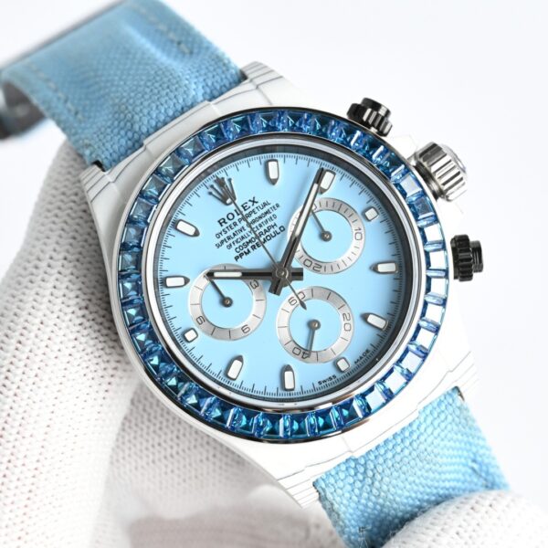 sy_no_C15110E31792E9C23A60F54EDC18B51B_3 White Mozambique drill ring 2800 emerald 3700HEFactory carbon fiber Diw Rolex ROLEX