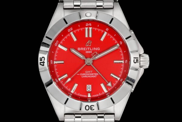 BREITLING Breitling Mechanical Timing Series Automatic Mechanical Movement 200m Waterproof Elegant Men's Watch Swiss Watch 40mm Red Dial