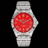 BREITLING Breitling Mechanical Timing Series Automatic Mechanical Movement 200m Waterproof Elegant Men's Watch Swiss Watch 40mm Red Dial