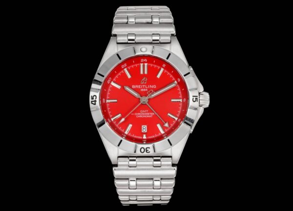 BREITLING Breitling Mechanical Timing Series Automatic Mechanical Movement 200m Waterproof Elegant Men's Watch Swiss Watch 40mm Red Dial