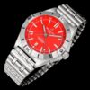 BREITLING Breitling Mechanical Timing Series Automatic Mechanical Movement 200m Waterproof Elegant Men's Watch Swiss Watch 40mm Red Dial
