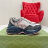 sy_no_C291AC7765B33CF35043C26F9D1EEEB9_1 Gucci Rhyton GG Canvas Sneaker in Black, Beige & Pink