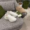 sy_no_C2DC70C15427B09F47C9BCF6F9F6995F_1 Gucci Rhyton Leather Sneaker in Triple White